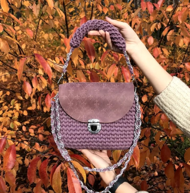 Dusty Lilac — сумочка кольору пильний бузок
